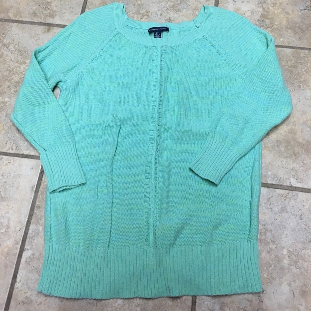 Mint 3/4th American Eagle Sweater
